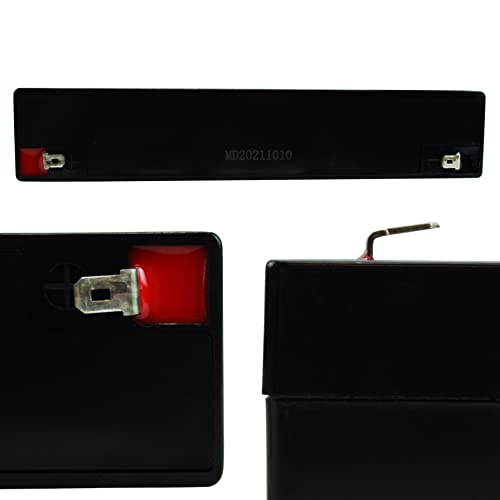 Powerstar 12V 2.3Ah Np2.3-12 Bp2.3-12 Gp Gh1222 Battery And Charger Combo #TOP3