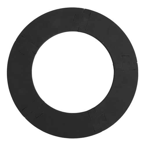 ZHIZHOUNEY Round Darts Board Surround Rings Dartboards Wall Protector Wall Protections Dartboards Backboard for Homes Playrooms