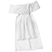 Ovation Drilex Dressage Stock Tie - Size:Small Color:White