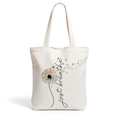Bolso Tote Canvas con Decoración de Leopardo y Flores miniatura 1