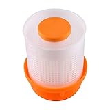 Práctico de usar: la malla fina del deshidratador puede exprimir el agua mientras bloquea el relleno de verduras. Material prémium: este deshidratador está hecho de plástico de calidad alimentaria que puede estar en contacto directo con los alimentos...