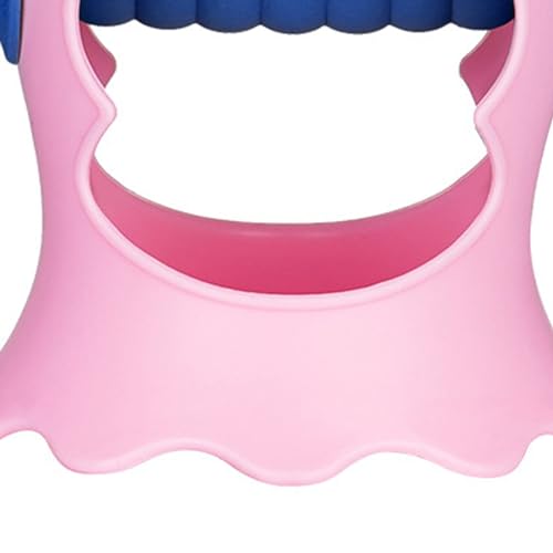 Sxhlseller Mordedor de Silicona Seguro para bebé, Fácil de Sostener, Juguete para Masticar sin BPA para una Succión Correcta, Mordedor de Silicona para Recién Nacidos (Pink)