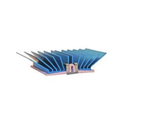 ATS-X50330B-C1-R0, Heat Sinks maxiFLOW superGRIP BGA Heat Sink, T766, Blue-Anodized, 32.25x32.25x7.5mm