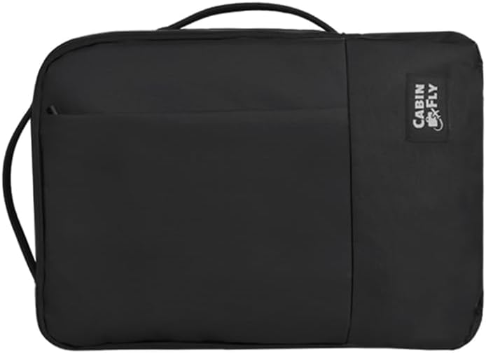 Bellanca Air Canada And WestJet Personal Item Size Backpack Under Seat Carry-on Bag Flair Airlines Hand Luggage (Black, 16x12x4/6In) - Image 9
