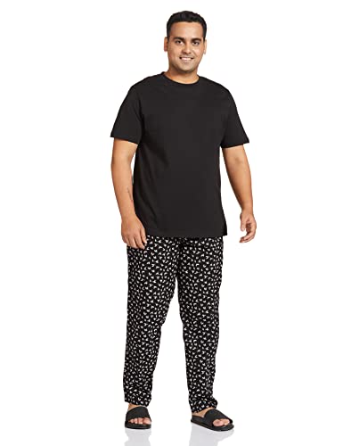 Image of Amazon Brand - Symbol Cotton Men Casual Style Pajama Bottom (Pack Of 2)