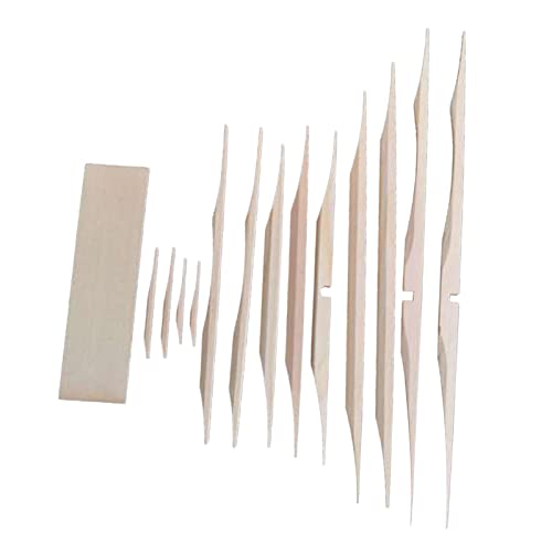 Baosity Spruce Brace Wood Kit For Acoustic Guitar Luthier Tool Material #TOP11