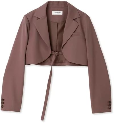 eaphiブラウン クロップドジャケット ボレロコート eaphiブラウン クロップドジャケット ボレロコート eaphiブラウン