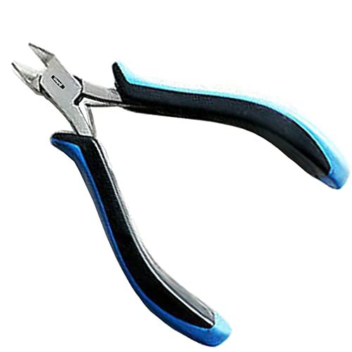 Professional Ergonomic Wire Cutters, Small Side Cutters for Crafts, Flush Cutting Pliers for Jewelry Making, Floral Wire Cutters