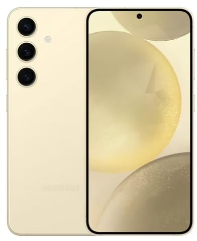 Image of Samsung Galaxy S24, 128GB, Amber Yellow - Locked to Boost Mobile (Renewed)