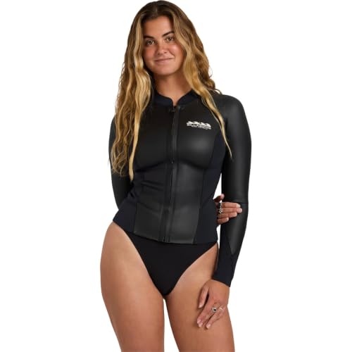 Billabong Peeky 1mm Jacket Black Pebble L miniatura 1