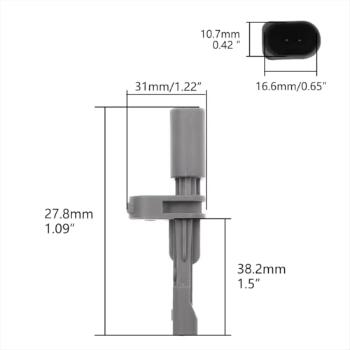 Capteur de vitesse de roue ABS WHT003864 haute précision pour VW - 6