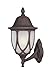 1 Light 9 Cast Aluminum Wall Lantern