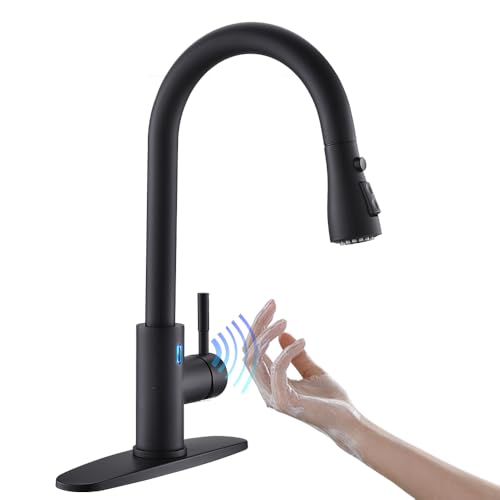 Grifo de cocina sin contacto con sensor inteligente y caño extraíble Vantor