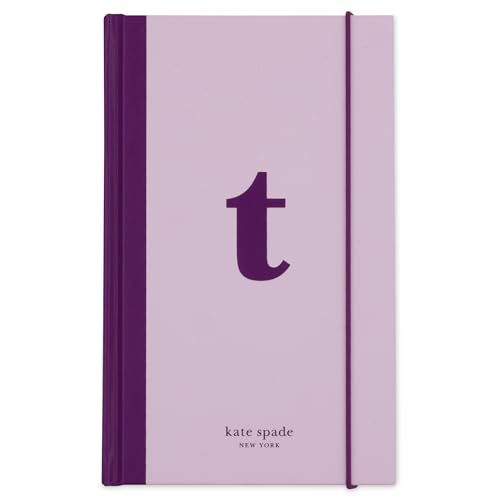 Carnet Kate Spade monogramme T bloc-notes de 168 pages lignées 21x13,3cm - 2