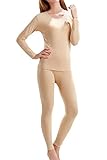★ Características: La tela es suave, liviana, lo suficientemente elástica, lo suficientemente transpirable, ropa interior cálida de invierno, ceñida, 95% de material modal, ropa interior de alta calidad, como regalo para familiares y amigos