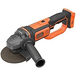 BLACK+DECKER Blac Winkelschleifer BCG720N-XJ 18V | 125mm, ohne Akku und Ladegerät, Karton