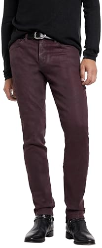 John Varvatos Men's Slim Coated Jean