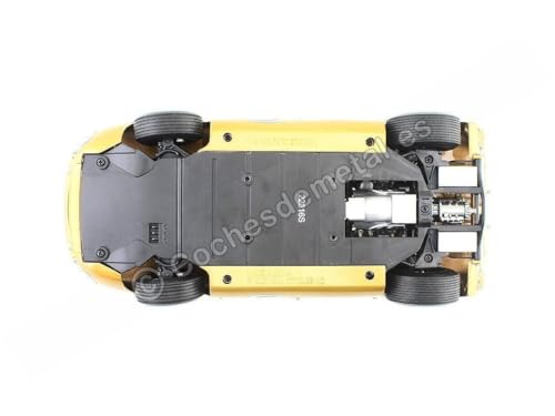 1966 Ford GT-40 MK II RHD escala 1:18 metal dorado miniatura 7