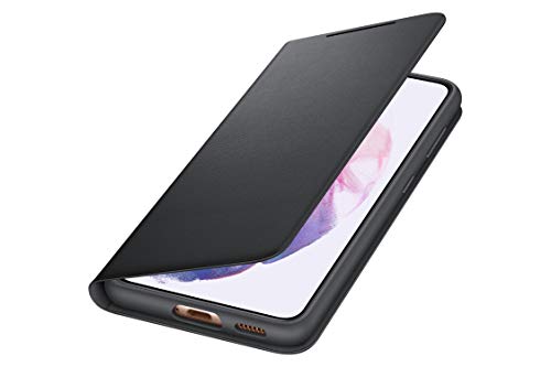 Samsung Galaxy S21 Case, Led Wallet Cover - Black (Us Version) #TOP1