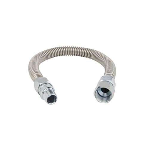 BrassCraft 1/2 in. FIP x 1/2 in. MIP Stainless Steel Gas Connector 48