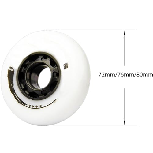 Roues de patins à roues alignées 92A résistantes pour roller en ligne extérieur - 3