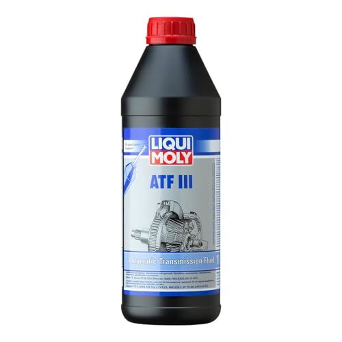 LIQUI MOLY ATF III | 1 L | Getriebeöl | Hydrauliköl | Art.-Nr.: 1043, Schwarz (Schwarz)