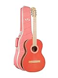 Cordoba Protégé C1 Matiz Classical Guitar in Coral with Color-Matching Recycled Nylon Gig Bag