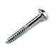 Kreg SML-F125-500 Zinc Pocket Screws, 1 1/4 Inch, 7 Fine Thread, Maxi-Loc Head (500 Count)