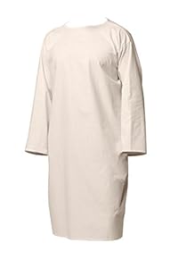 Tim Kähler Anton Patientenhemd Beige Baumwolle