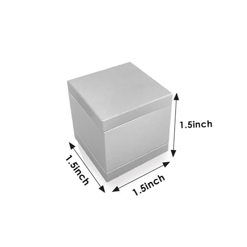 Sociplentycom Pre Press Mold Made of Food Grade Anodized 6061 Aluminum (Silver, 1.5x1.5 inch) by Sociplentycom - Used condition - Image 2