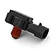 BESULEN Car Manifold Absolute Air Pressure Map Sensor, Compatible with 16187556, 12614973, 16249939, 213-1742, 9359409, 8161875560 and More, Replaces Allure STS XLR Astro C1500 and More