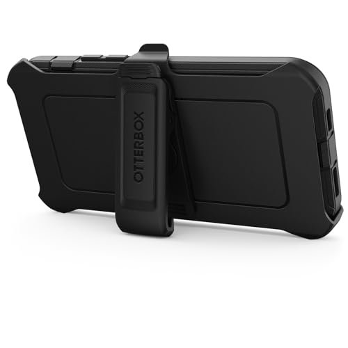 OtterBox iPhone 15 Plus and iPhone 14 Plus Defender Series Case - Black, screenless, Rugged & Durable, with Port Protection, Includes Holster Clip Kickstand by OtterBox - Image 5