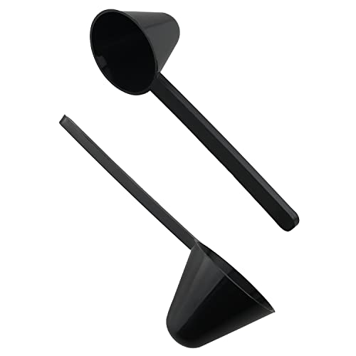 Plastic Coffee Scoop Zzlzx 6Pcs 30Ml Black Plastic Perfect Coffee Measuring Spoon #TOP1