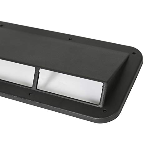 Ecotric Cowl Vent Scoop Compatible With 1978-1995 Jeep Cj Wrangler Yj Air Vent Scoop Ram Air Induction Hood Scoop Ram Replacement For 13307.01 #TOP3
