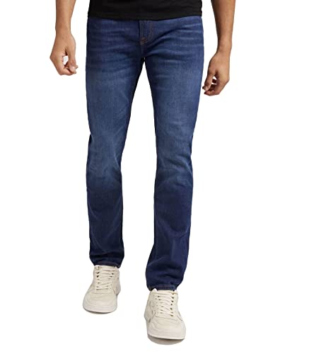 Gamba e fondo dritti JEANS Uomo GUESS M2YAN2 D4Q41 ANGELS 2CRD CARRY DARK