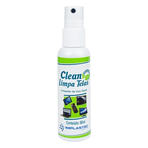 Limpa Telas Sem Flanela Clean Incolor Implastec