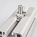 uxcell T-Slot Bolts, 10pcs M5x16mm T Slot Drop-in Stud Sliding Bolts 304 Stainless Steel T Shape Screws for T Track