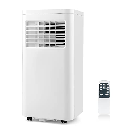 PETSITE Portable Air Conditioner, 8000 BTU Personal AC Cooling Unit with Remote Control, 24H Timer, Window Kit & Wheels for Bedroom, Cools up to 250 Sq. Ft PETSITE Portable Air Conditioner, 8000 BTU Personal AC Cooling Unit with Remote Control, 24H Timer, Window Kit & Wheels for Bedroom, Cools up to 250 Sq. Ft