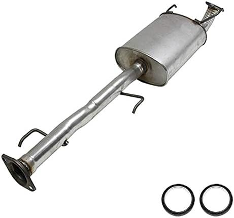 Northeastern Exhaust | Stainless Steel Direct Fit Exhaust Muffler Compatible for Toyota FJ Cruiser 2007-2014 4.0L | Free Gaskets Included | Automotive Replacement Part