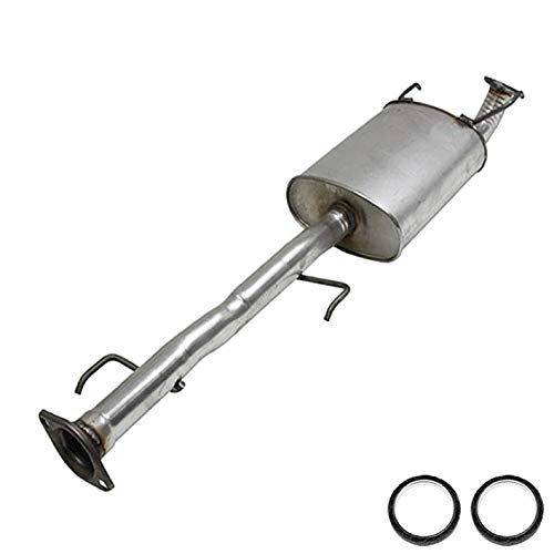 Northeastern Exhaust | Stainless Steel Direct Fit Exhaust Muffler Compatible for Toyota FJ Cruiser 2007-2014 4.0L | Free Gaskets Included | Automotive Replacement Part