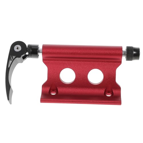 HEMOTON Quick Release Bike Fork Mount Durable Aluminum Alloy Cycling Rack Versatile Vertical Horizontal Installation Easy Disassembly Compatible with Various Bike Models