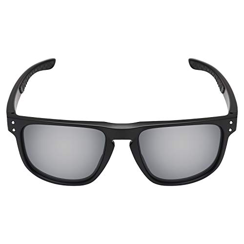 Image of Mryok Polarized Replacement Lenses for Oakley Holbrook R OO9377 55mm Sunglasses, HD Polarized, UV Protection, Impact Resistant & Perfectly Fit - Silver Titanium