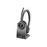 POLY Voyager 4320 UC, V4320-M C USB-A Stereo Bluetooth Headset