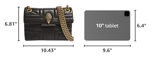 Image of Kurt Geiger London Kensington Mini Quilted Leather Shoulder Crossbody Bag