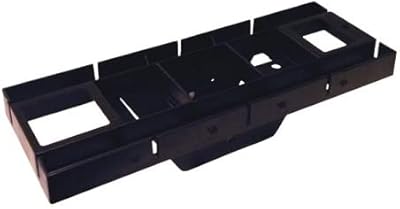 ARCHITECTURAL MAILBOXES Plastic Patriot Mailbox Mounting Board, Black, GMB225BAM, Black