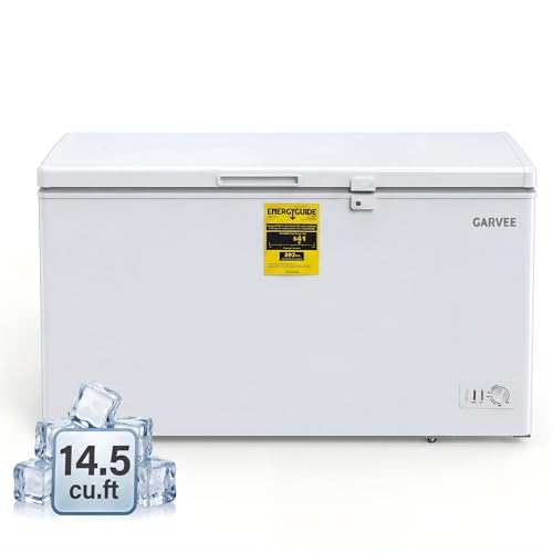 Garvee 14.5 Cu Ft 2-in-1 Freezer