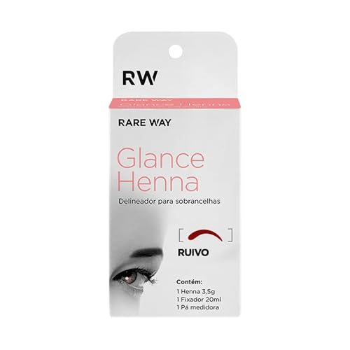 RARE WAY GLANCE HENNA RUIVO 3,5G