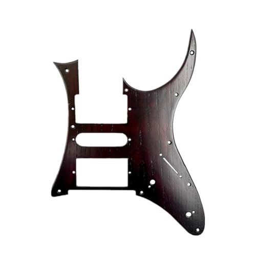 Pickguard guitare électrique bois fait main plaque protection HSH humbucker