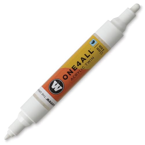 Molotow One4All Acrylic Twin Marker 160 - Signal White