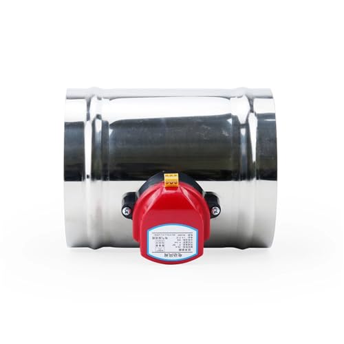 Clapet motorisé pour ventilation de cuisine et conduit d'air